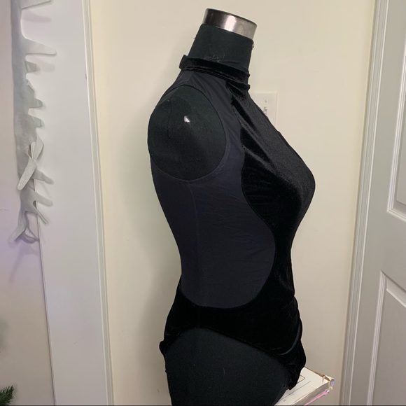 La SenZa Chic Flattering Valour Mesh OpenBack Cut Versatile lingerieBodysuit Top - Picture 8 of 16